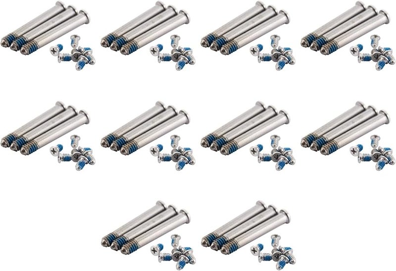 Silver 100X Back Cover Screw Set for MacBook A1278 A1286 A1297 13 15 17 Inch - Image 1